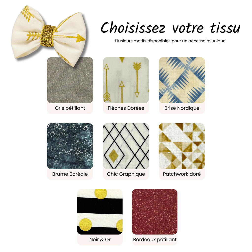 Boucle à cheveux Chic Boutique Tartine