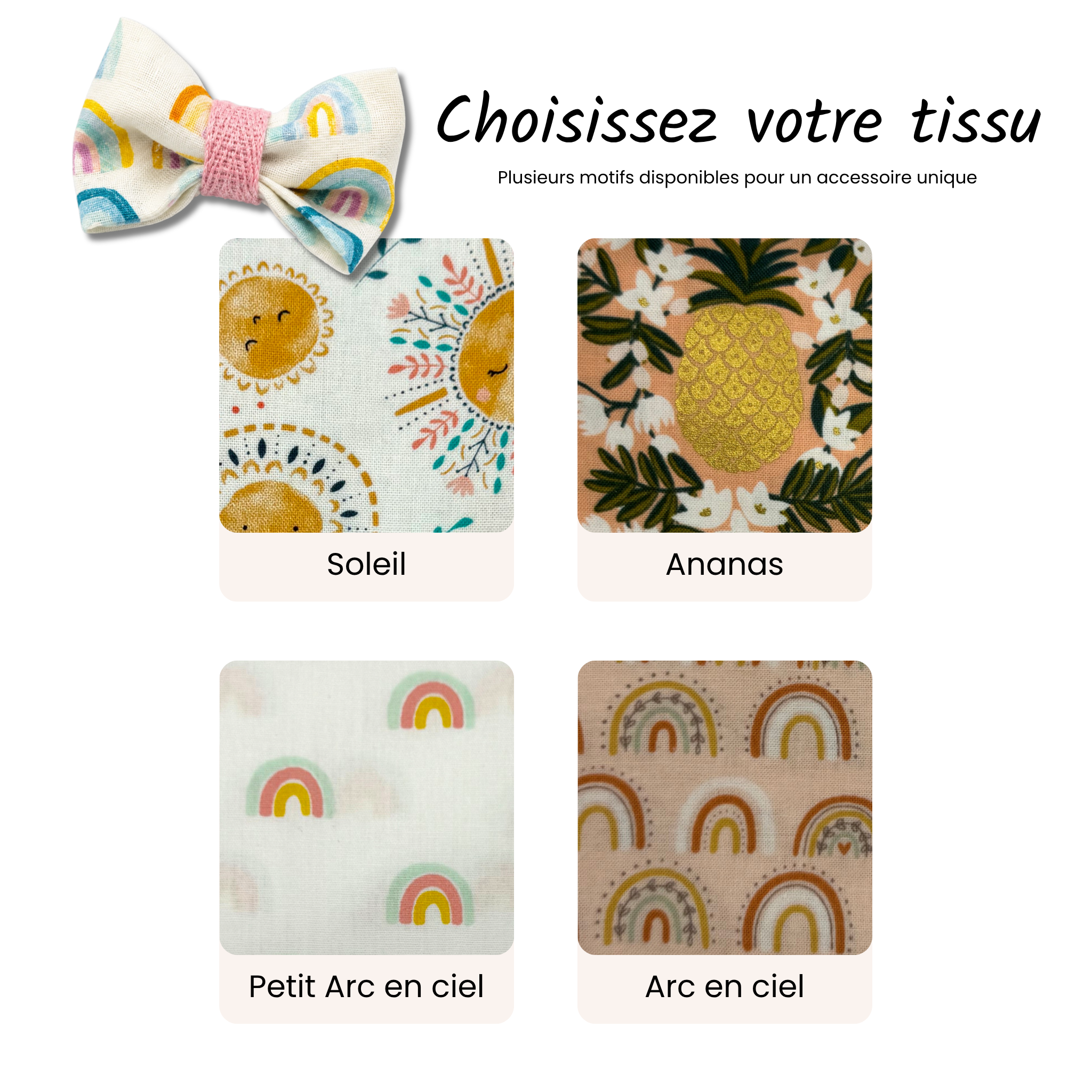 Boucle à cheveux Été Boutique Tartine