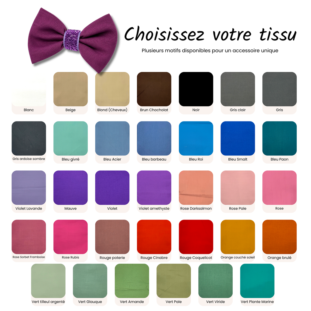 Boucle à cheveux Uni Boutique Tartine