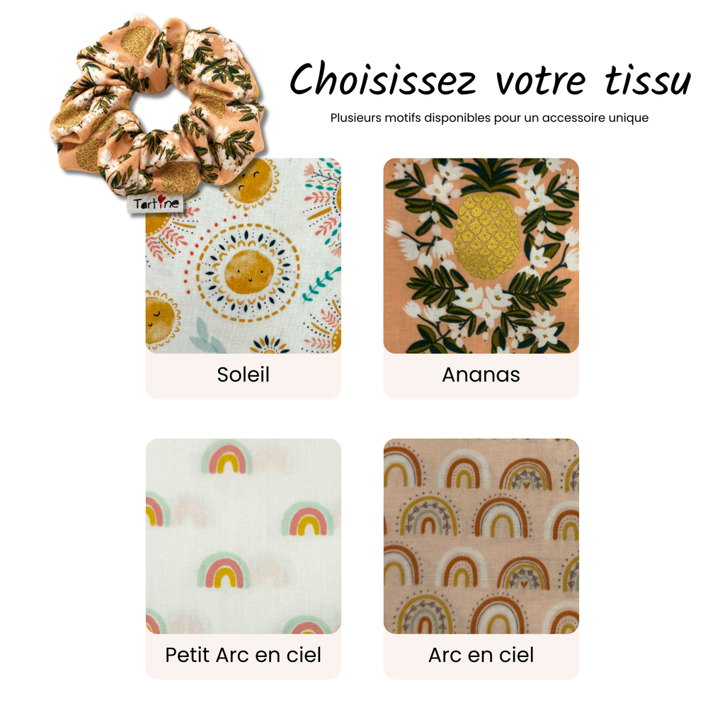 Chouchou adulte coton Été Boutique Tartine