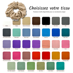 Chouchou adulte coton Uni Boutique Tartine