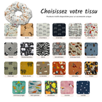 Chouchou adulte coton animal Boutique Tartine