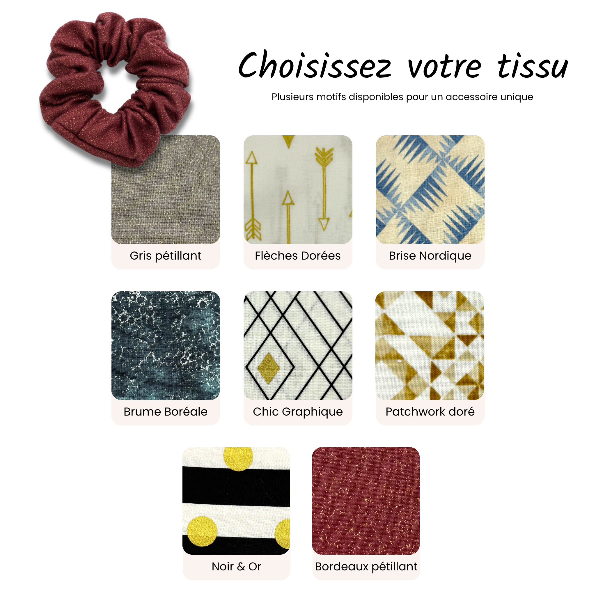 Chouchou enfant coton Chic Boutique Tartine