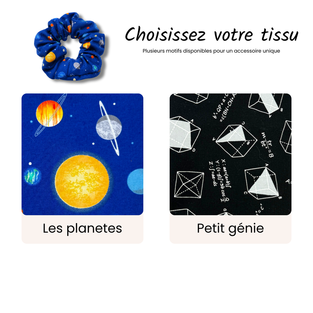 Chouchou enfant coton Science Boutique Tartine