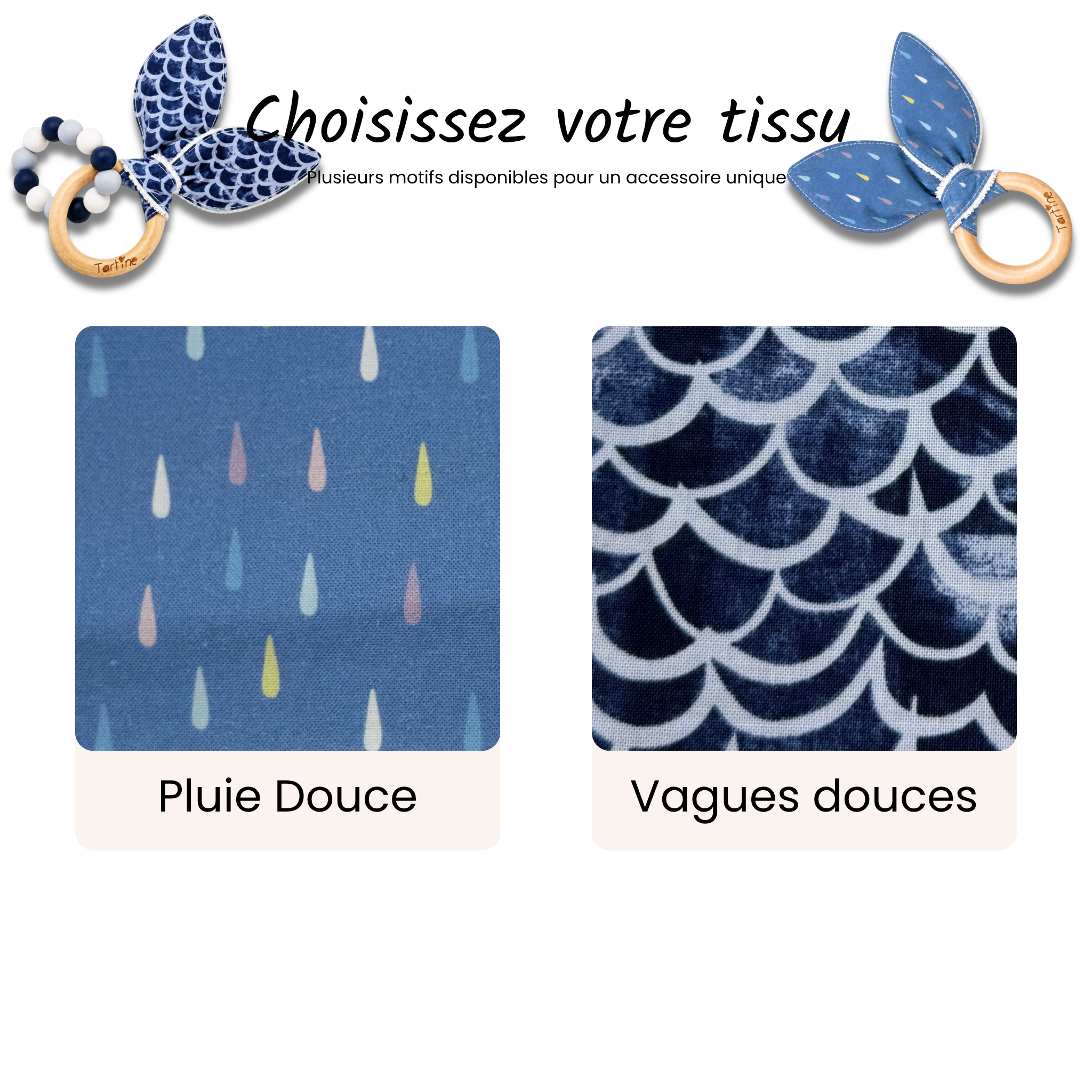 Jouet dentition - Oreille de lapin Minimaliste Boutique Tartine