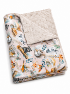 Couverture minky - Forêt Rosée Boutique Tartine Inc.