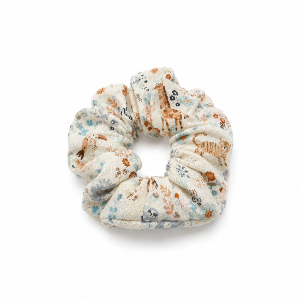 Chouchou enfant coton animal Boutique Tartine Animaux pastel