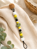 Attache à suce Cactus Vert Sauge et Jaune Boutique Tartine