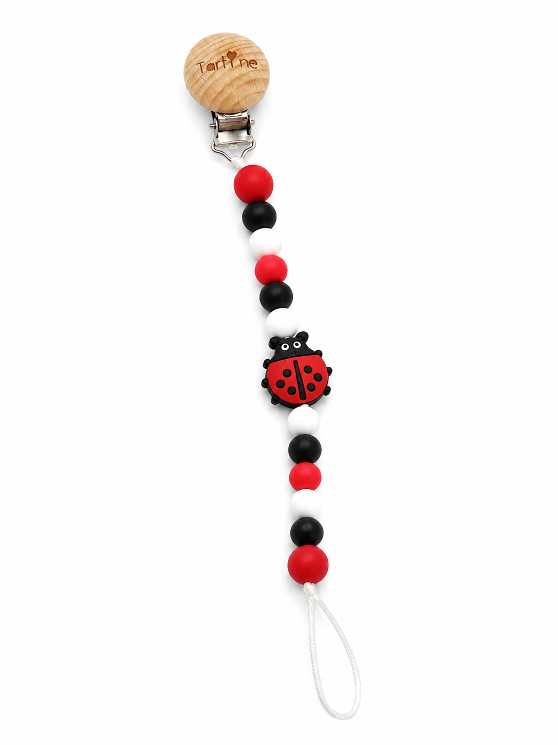 Attache à suce Coccinelle Rouge et Noire Boutique Tartine