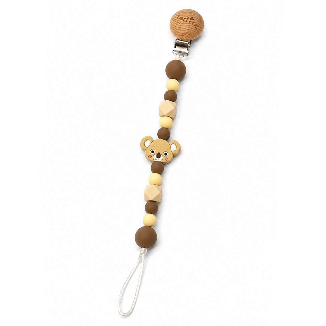 Attache à suce Koala Beige Caramel Boutique Tartine