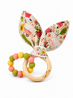 Jouet dentition - Oreille de lapin Floral Boutique Tartine