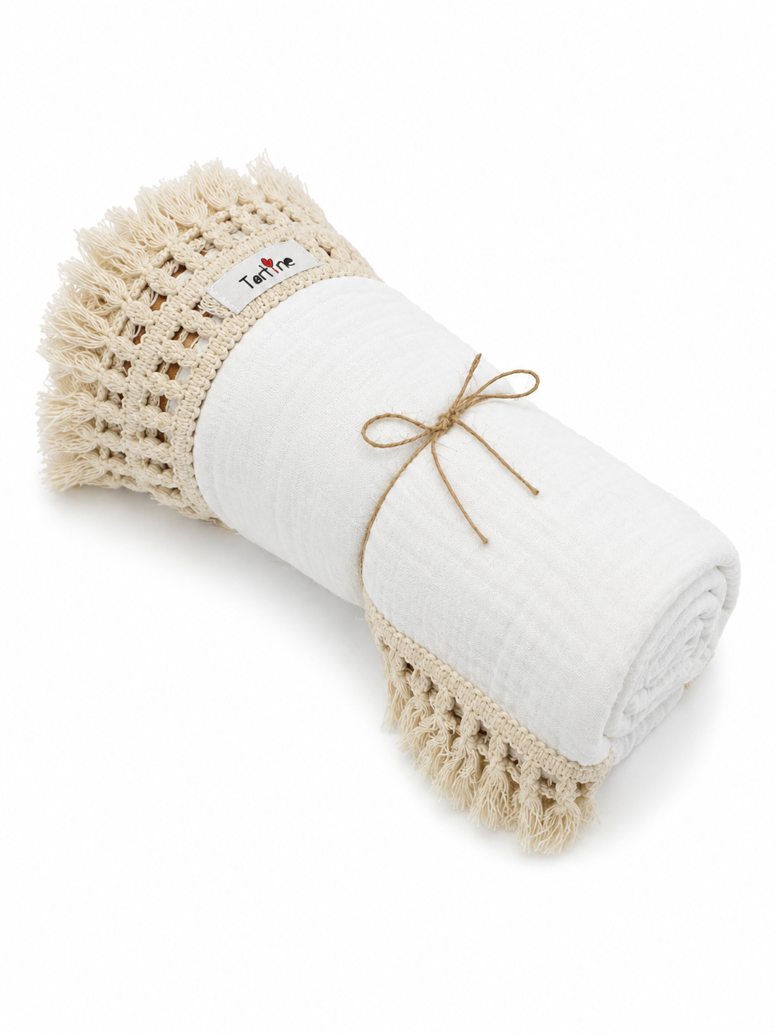 Couverture en mousseline BOHO Boutique Tartine