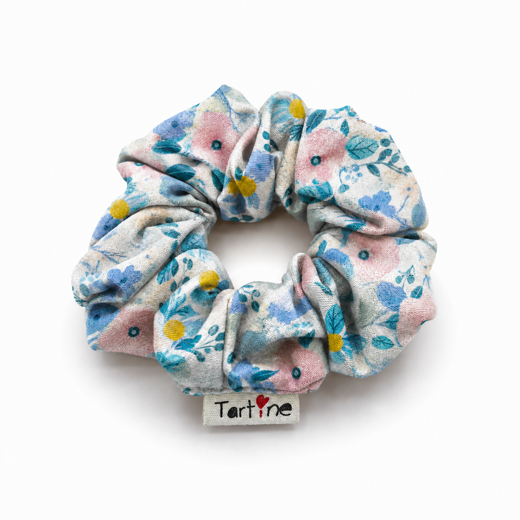 Chouchou adulte coton floral Boutique Tartine