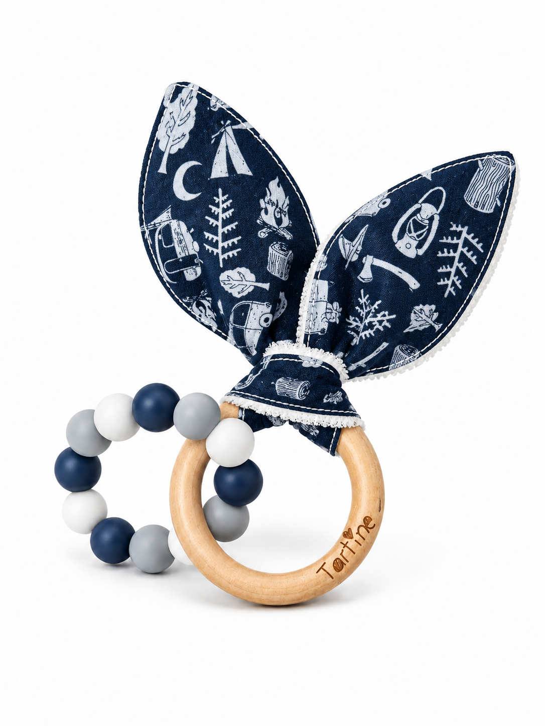 Jouet dentition - Oreille de lapin Foret Boutique Tartine