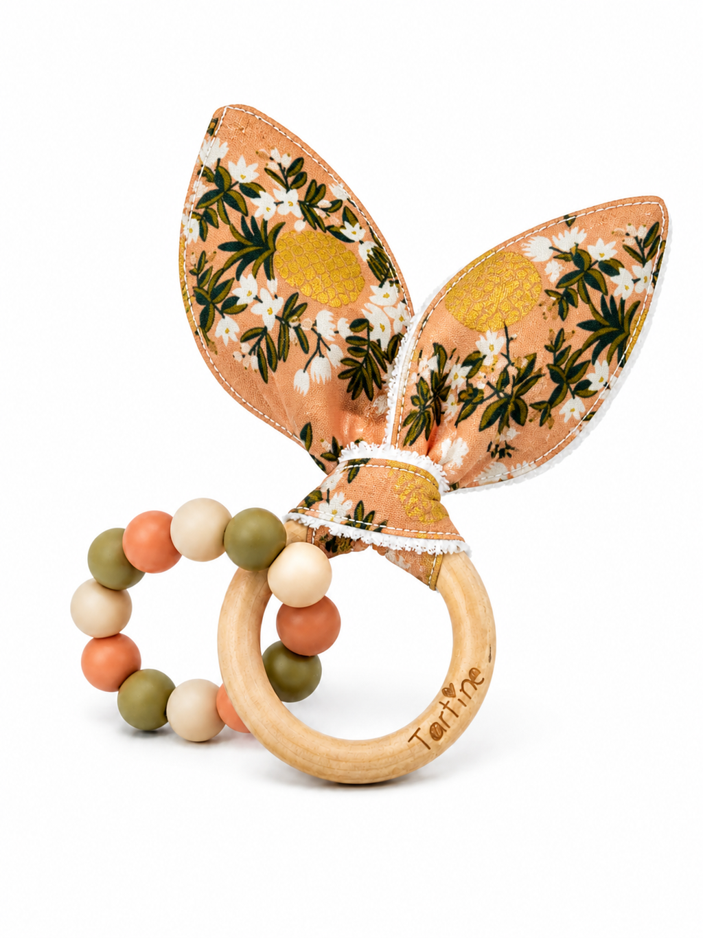 Jouet dentition - Oreille de lapin Été Boutique Tartine Ananas