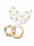 Jouet dentition - Oreille de lapin Été Boutique Tartine Petit Arc en ciel