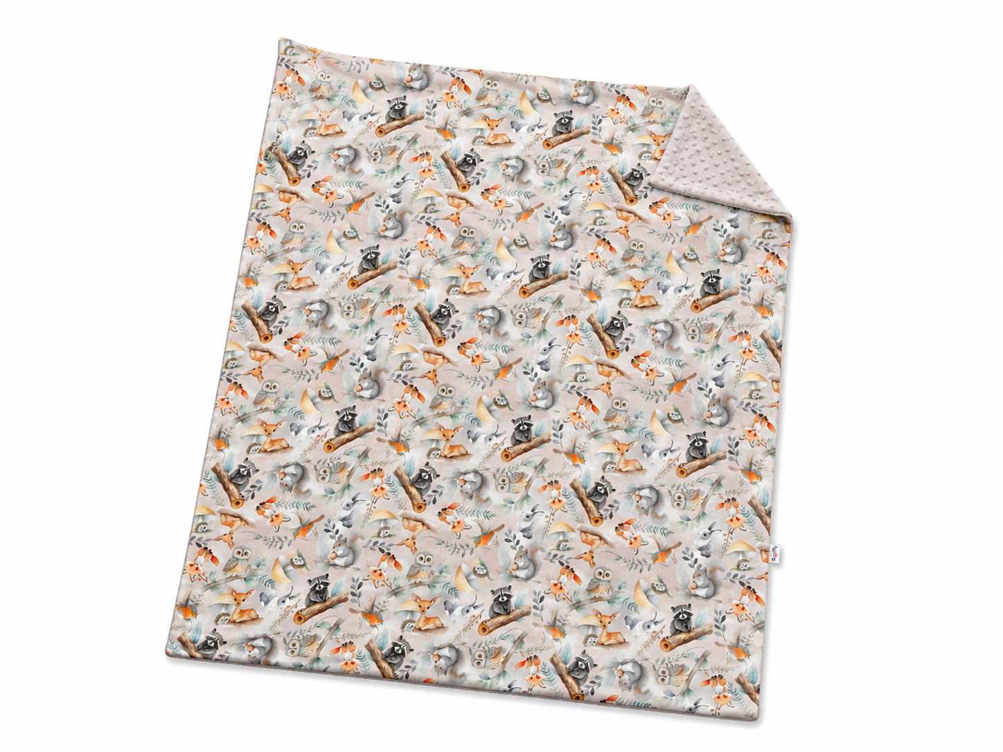 Couverture minky - Forêt Rosée Boutique Tartine Inc.