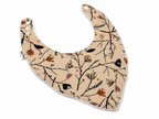 Bavoir Forêt en coton et ratine de bambou Boutique Tartine Branches d'Automne / Simple