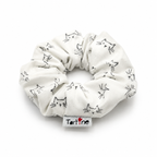 Chouchou adulte en coton animal Boutique Tartine Chat blanc