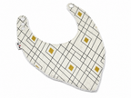 Bavoir Chic en coton et ratine de bambou Boutique Tartine Personnalisé / Chic Graphique