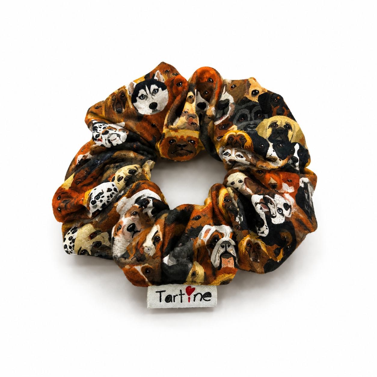 Chouchou adulte en coton animal Boutique Tartine Chien