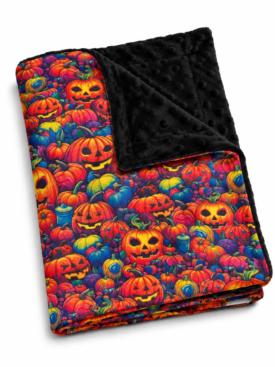 Couverture minky Halloween