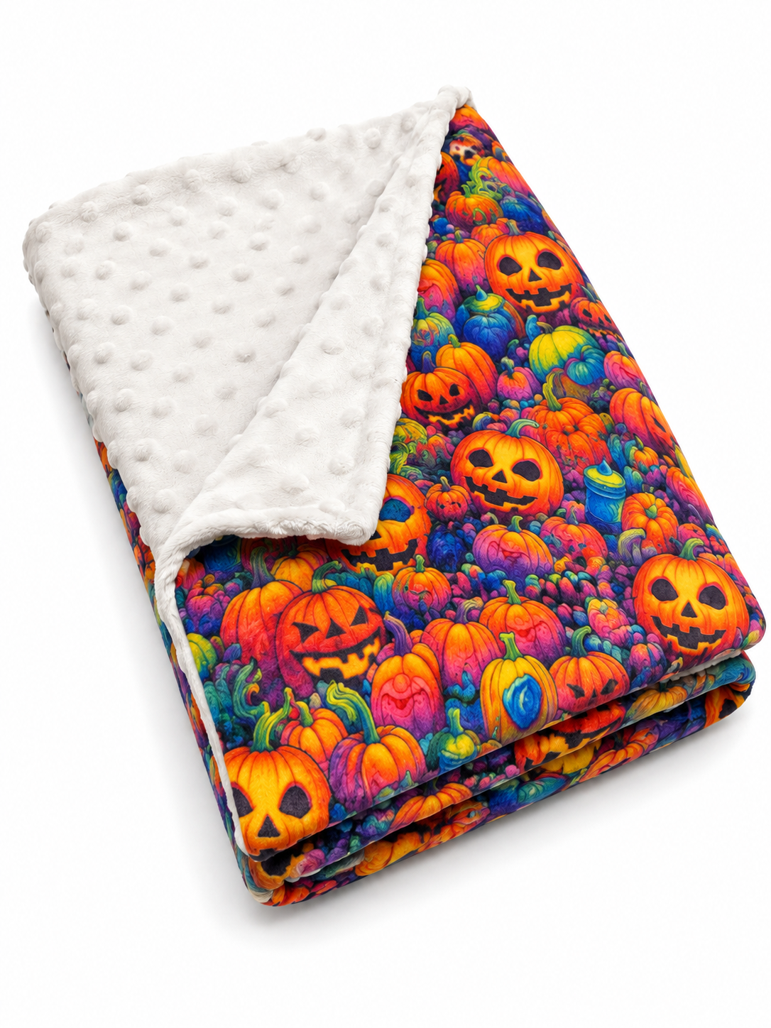 Couverture minky Halloween