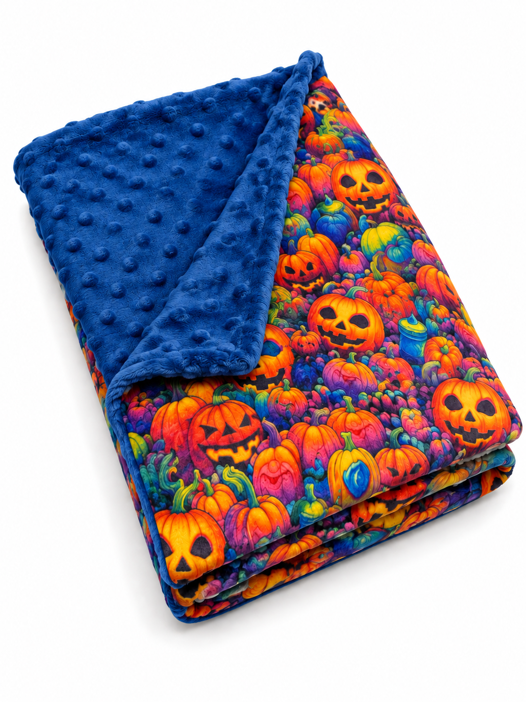 Couverture minky Halloween
