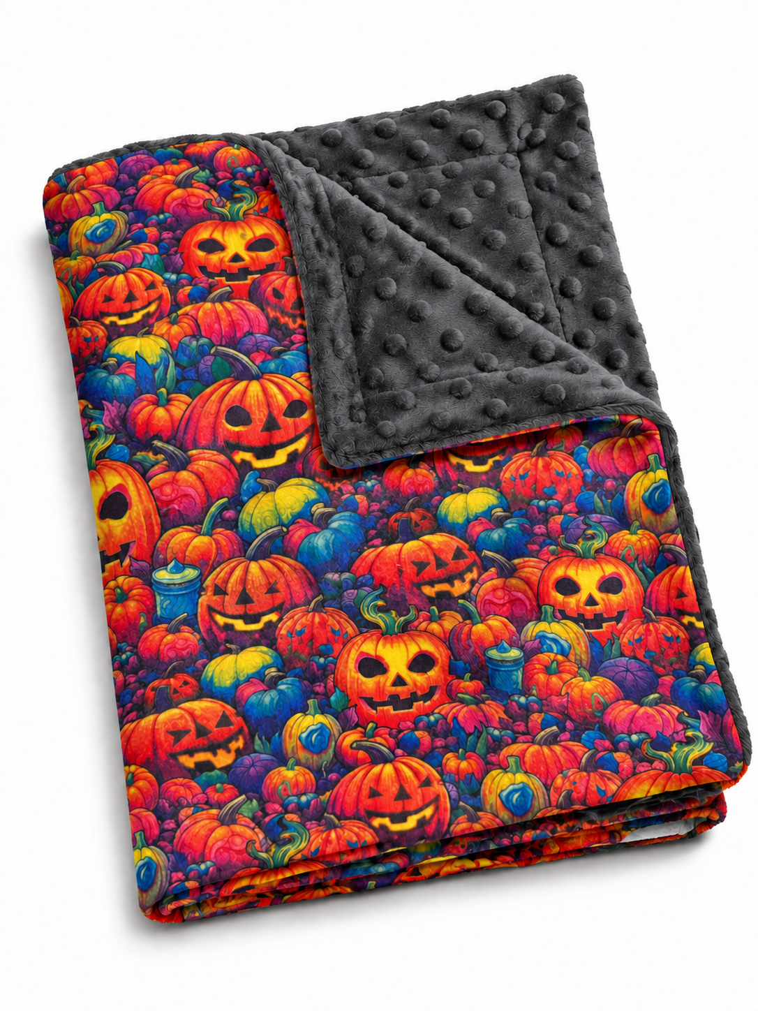 Couverture minky Halloween