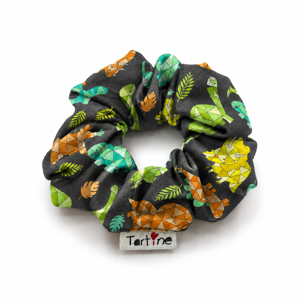Chouchou adulte en coton animal Boutique Tartine Dinosaure