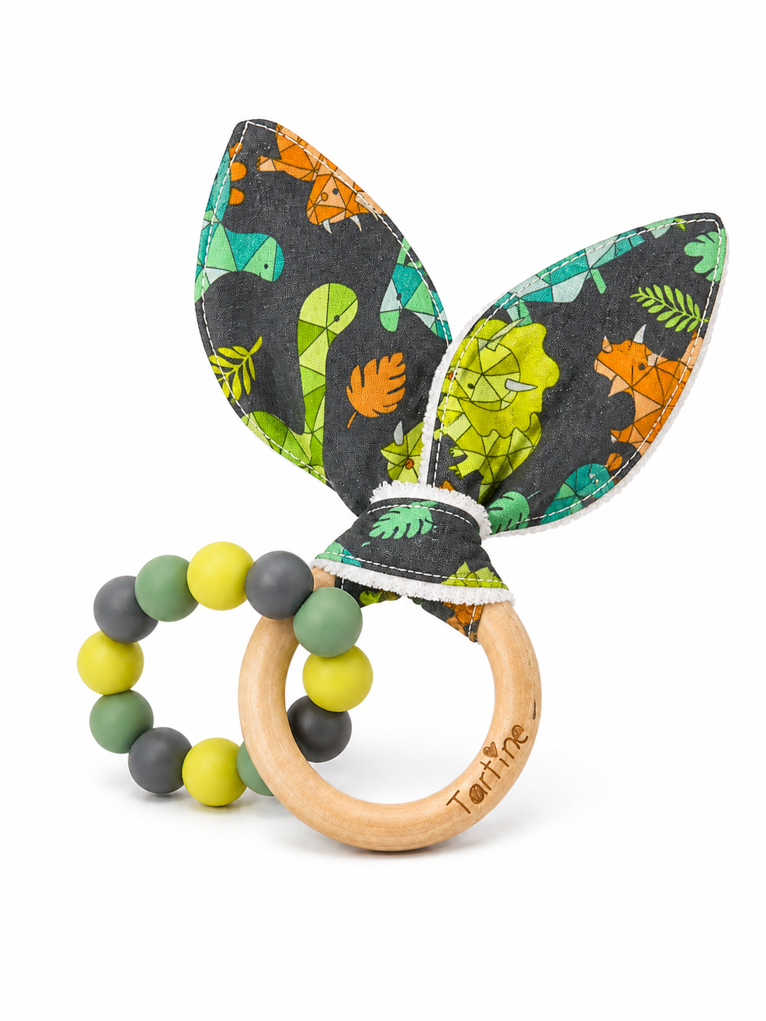 Jouet dentition - Oreille de lapin animal Boutique Tartine Dinosaure