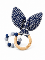 Jouet dentition - Oreille de lapin Floral Boutique Tartine