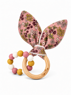 Jouet dentition - Oreille de lapin Floral Boutique Tartine
