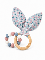 Jouet dentition - Oreille de lapin Floral Boutique Tartine