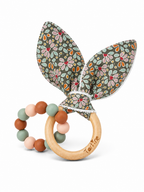 Jouet dentition - Oreille de lapin Floral Boutique Tartine