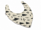 Bavoir Forêt en coton et ratine de bambou Boutique Tartine Foret nomade / Simple