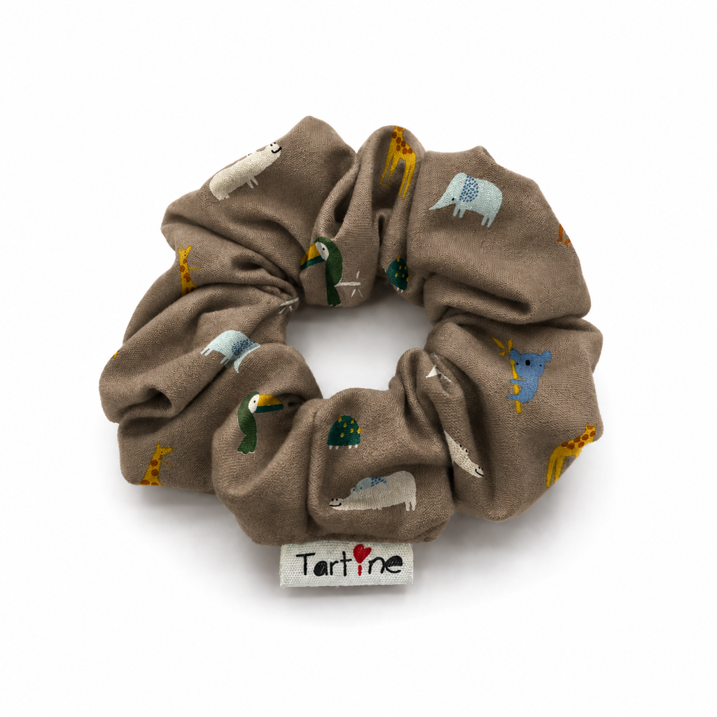 Chouchou adulte en coton animal Boutique Tartine La savane