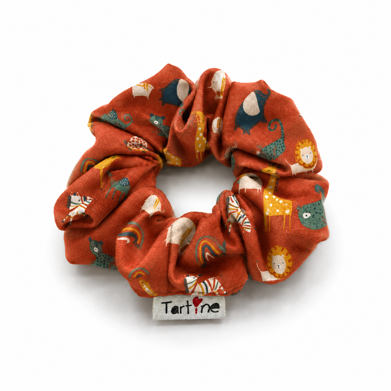 Chouchou adulte en coton animal Boutique Tartine La savane 2