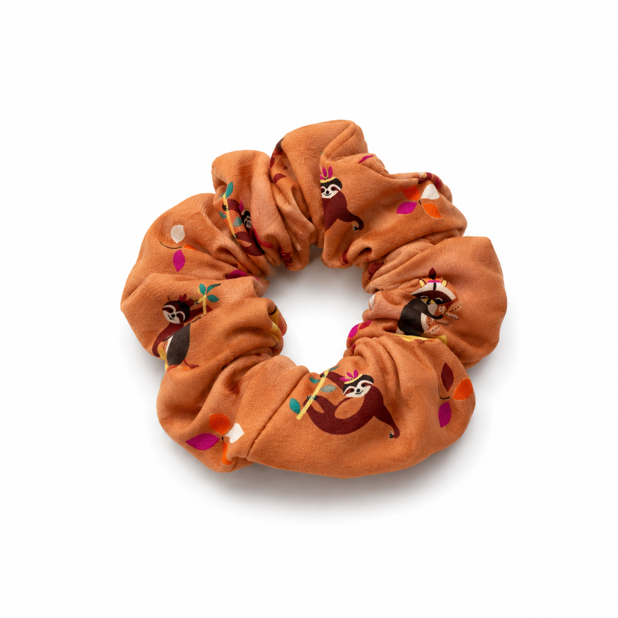 Chouchou enfant coton animal Boutique Tartine Lémurien