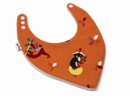 Bavoir animal en coton et ratine de bambou Boutique Tartine Personnalisé / Lémurien