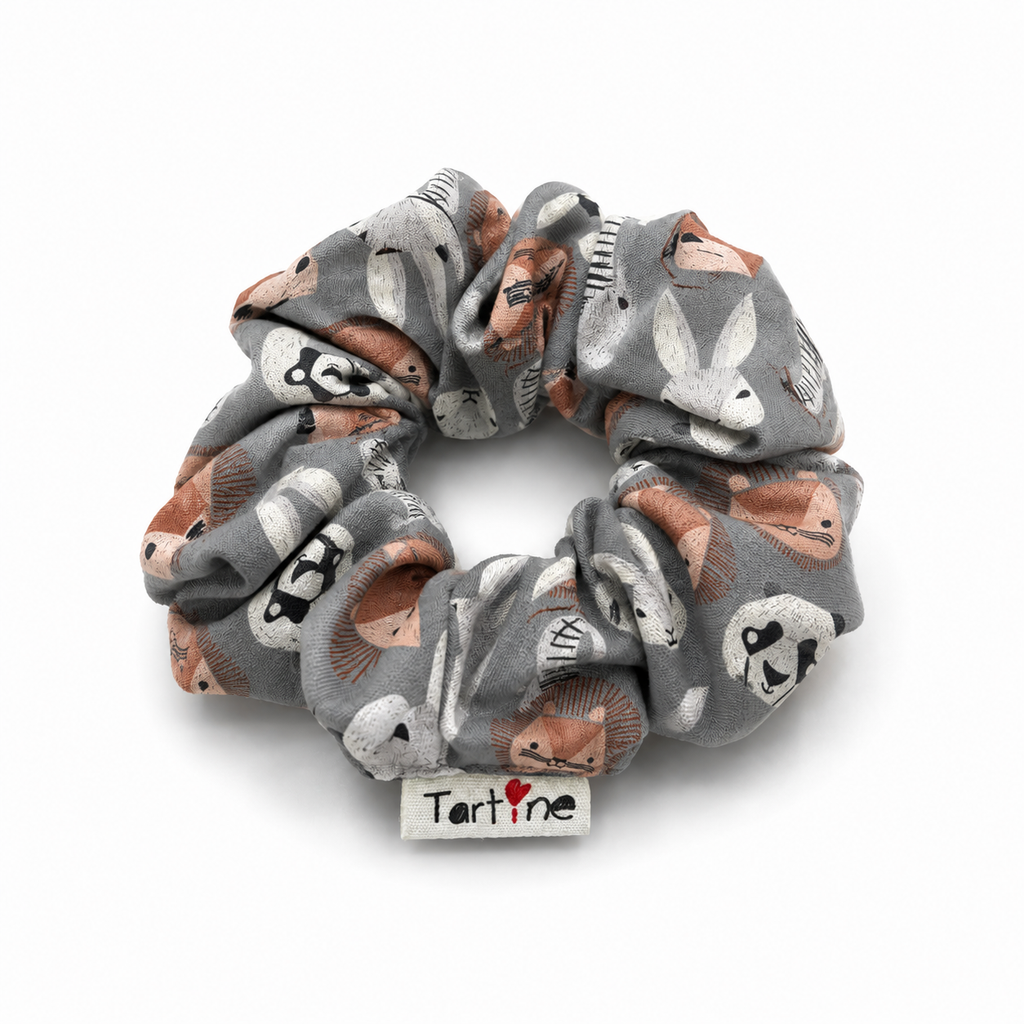 Chouchou adulte en coton animal Boutique Tartine Les animaux