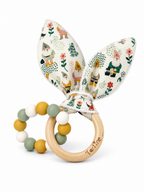 Jouet dentition - Oreille de lapin Floral Boutique Tartine