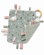 Doudou étiquettes animal en minky Boutique Tartine