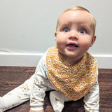 Bavoir absorbant pour bébé - Sophie - coton et ratine de bambou