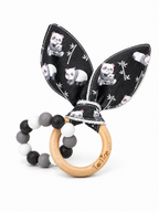 Jouet dentition - Oreille de lapin animal Boutique Tartine Panda bambou