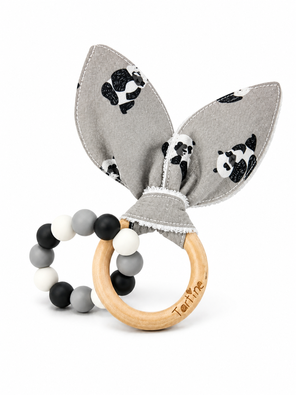 Jouet dentition - Oreille de lapin animal Boutique Tartine Panda