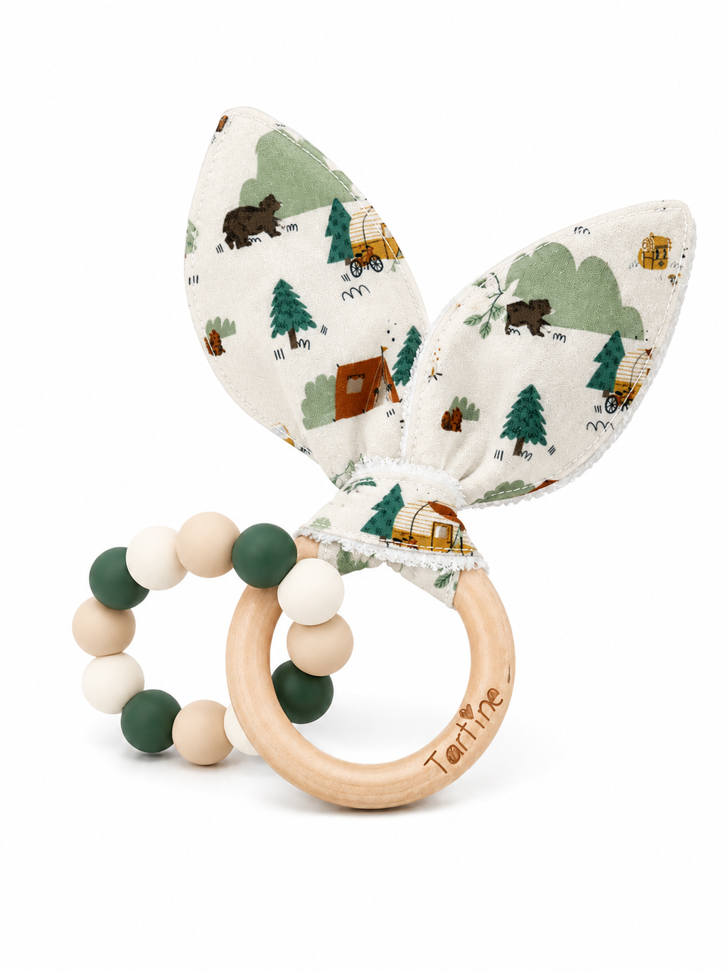 Jouet dentition - Oreille de lapin Foret Boutique Tartine