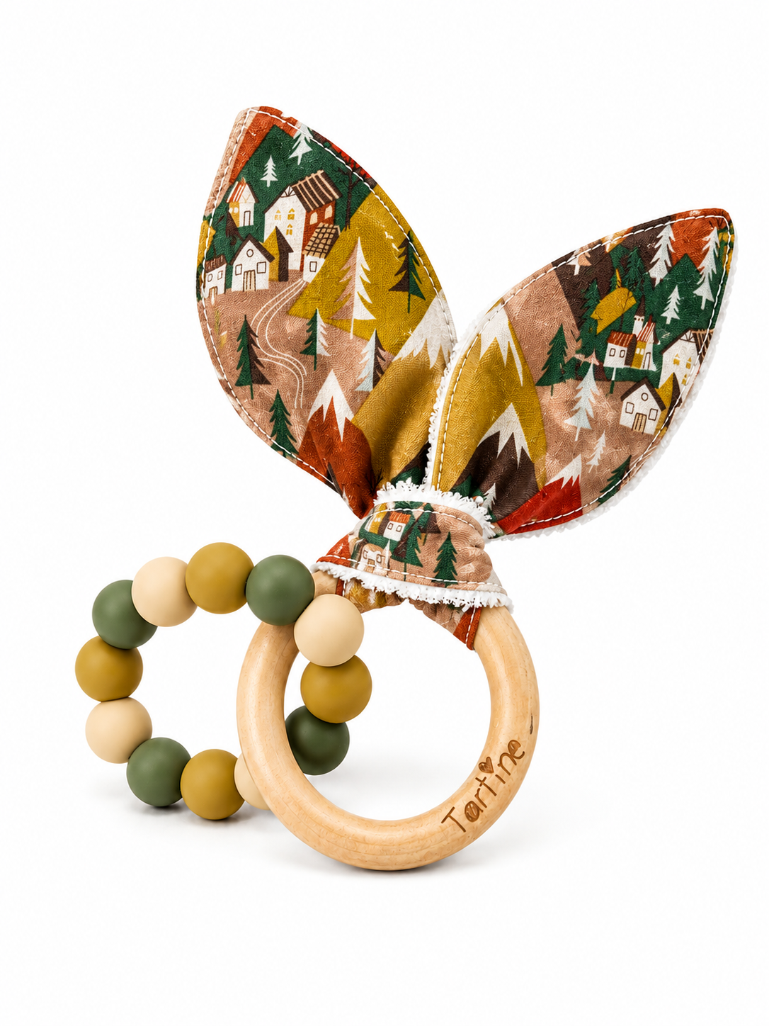 Jouet dentition - Oreille de lapin Foret Boutique Tartine