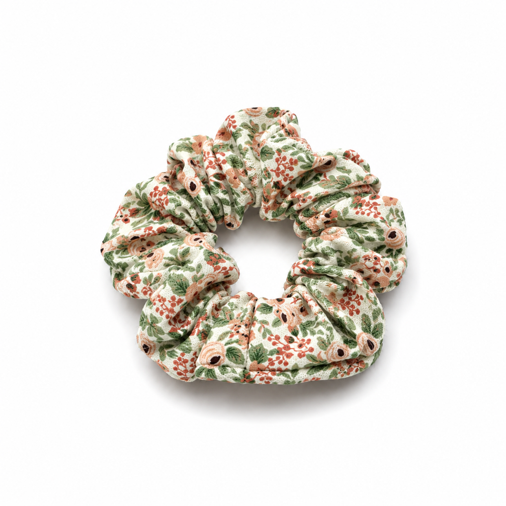 Chouchou enfant coton floral Boutique Tartine