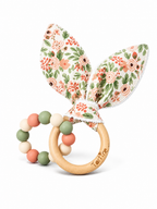 Jouet dentition - Oreille de lapin Floral Boutique Tartine